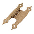 Pair of Amerock 3/8" Offset "H" Hinges Hammered Champagne Bronze BPR3406CZ