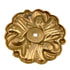 Amerock Provincial Ivory Gold 2 3/4" Round Cabinet Knob Backplate BP583-BW
