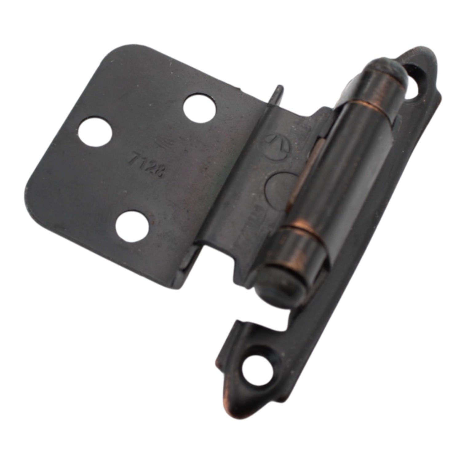 1 Pair Amerock Self-Close Oil-Rubbed Bronze 3/8" Inset Cabinet Hinges BP3428-ORB
