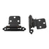 1 Pair Amerock Self-Close Oil-Rubbed Bronze 3/8" Inset Cabinet Hinges BP3428-ORB