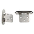 Amerock Polished Chrome Hinges Variable Overlay Self-Closing BP3429-26 Set of 2