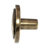Amerock Allison Burnished Brass Round 1 3/16" Cabinet Knob BP3443-BB