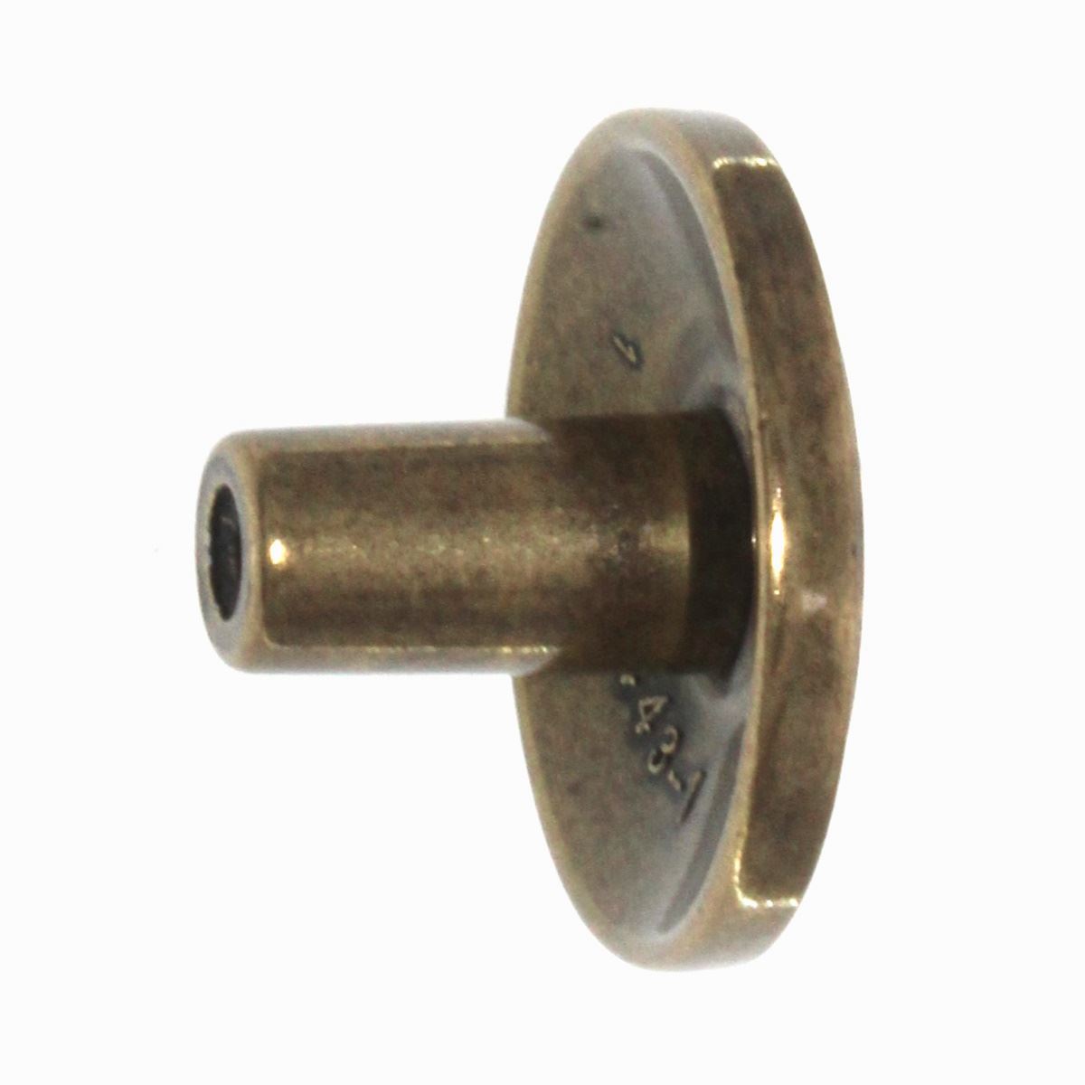 Amerock Allison Burnished Brass Round 1 3/16" Cabinet Knob BP3443-BB