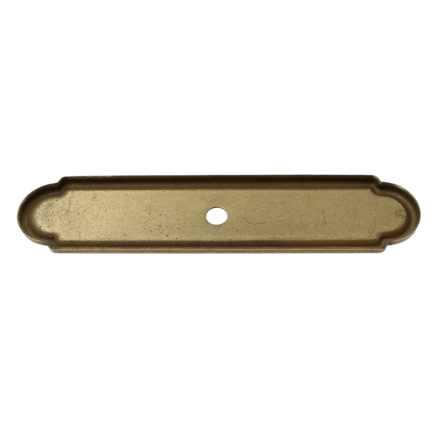 Amerock BP3444-BB Burnished Brass 3 11/16" Cabinet Knob Backplate