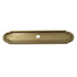 Amerock BP3444-BB Burnished Brass 3 11/16" Cabinet Knob Backplate