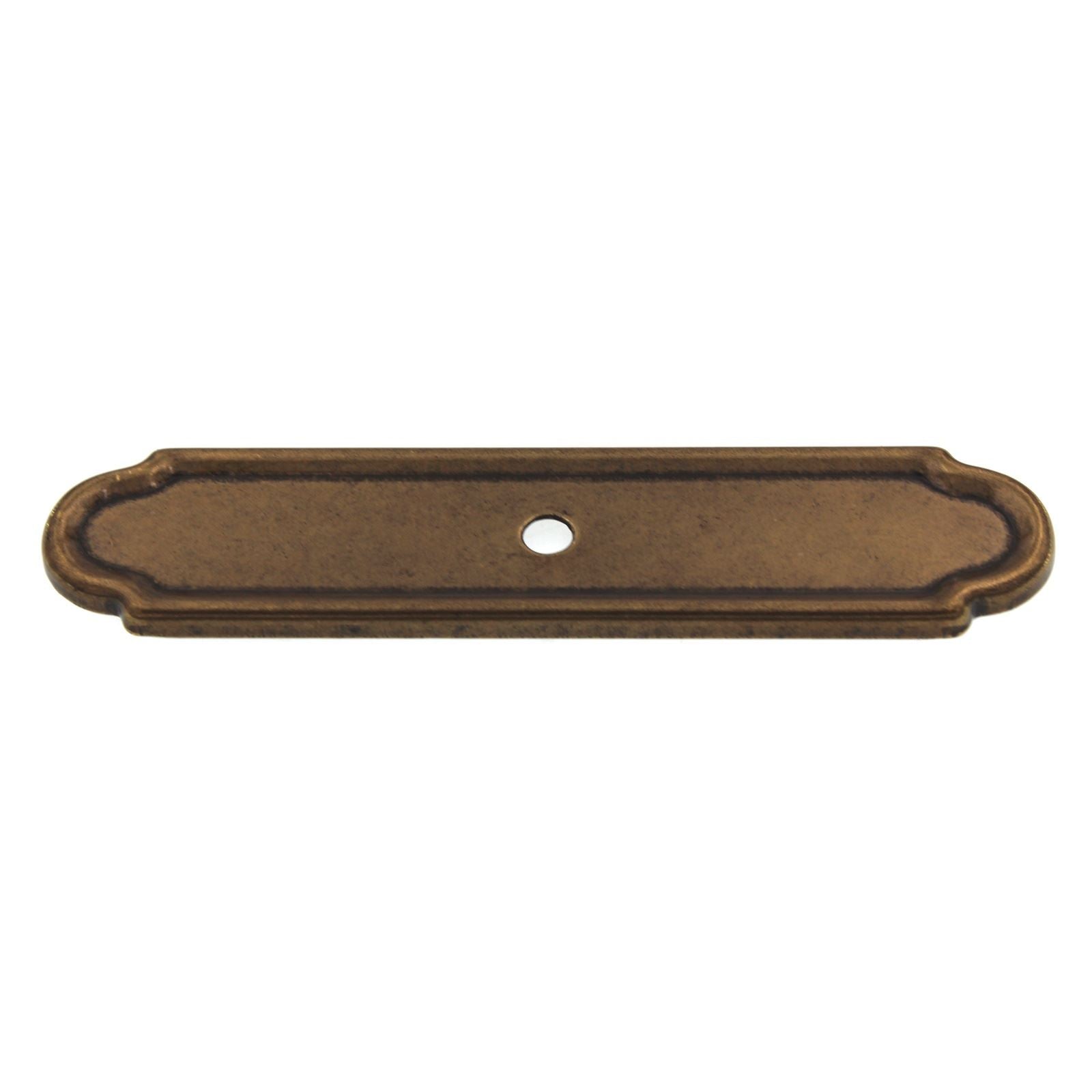 Amerock BP3444-BB Burnished Brass 3 11/16" Cabinet Knob Backplate