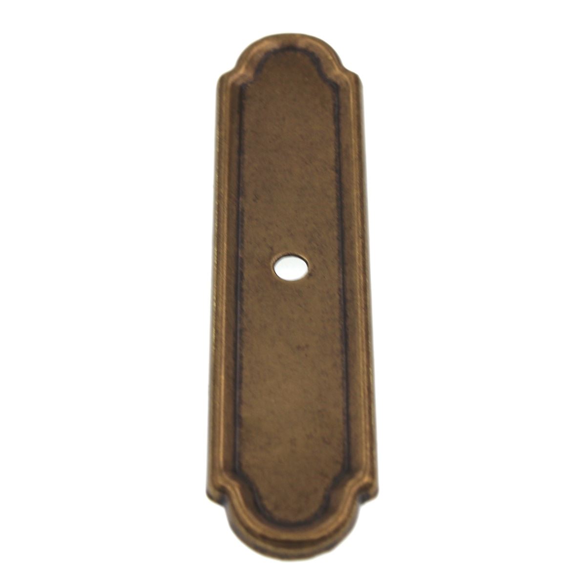 Amerock BP3444-BB Burnished Brass 3 11/16" Cabinet Knob Backplate