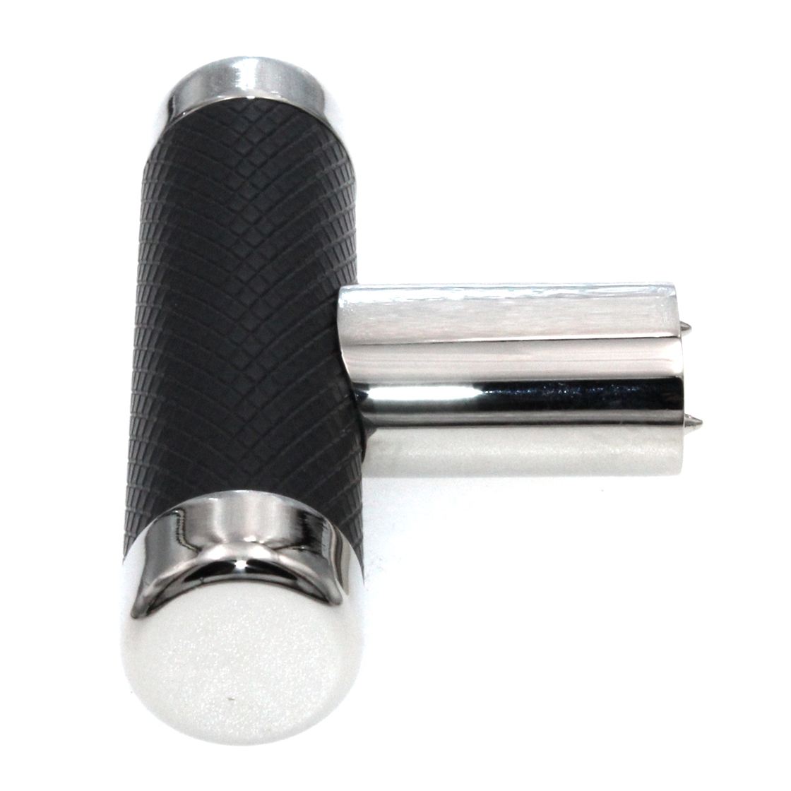 Amerock Esquire 2 5/8" T Bar Knob Polished Nickel Black Bronze BP36556PNBBR