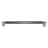Amerock Esquire 10 1/16" (256mm) Ctr Pull Polished Nickel Gunmetal BP36560PNGM