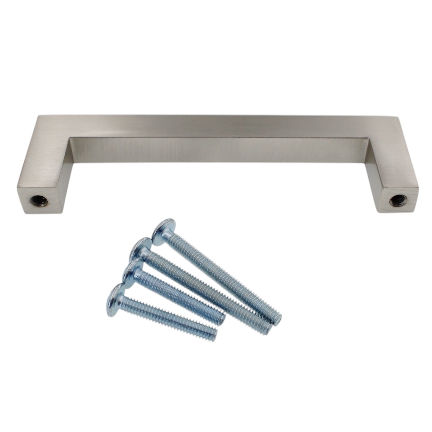 Amerock Monument 3 3/4" (96mm) Ctr Cabinet Arch Pull Satin Nickel BP36570SN
