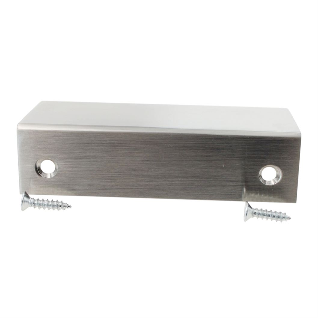 Amerock Edge Pull 3" Ctr Cabinet Finger Pull Satin Nickel BP36573G10