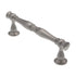 Amerock Crawford 3 3/4" (96mm) Ctr Cabinet Bar Pull Satin Nickel BP36593G10