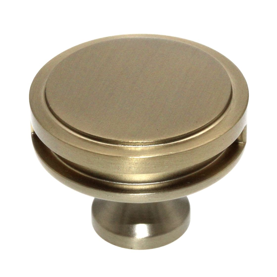 Amerock Oberon 1 3/4" Round Cabinet Knob Golden Champagne BP36604BBZ