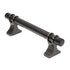 Amerock Davenport 3 3/4" (96mm) Ctr Cabinet Bar Pull Gunmetal BP36605GM