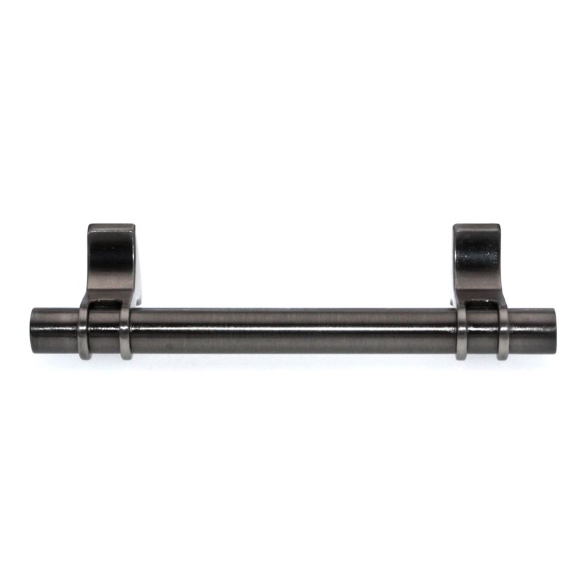 Amerock Davenport 3 3/4" (96mm) Ctr Cabinet Bar Pull Gunmetal BP36605GM