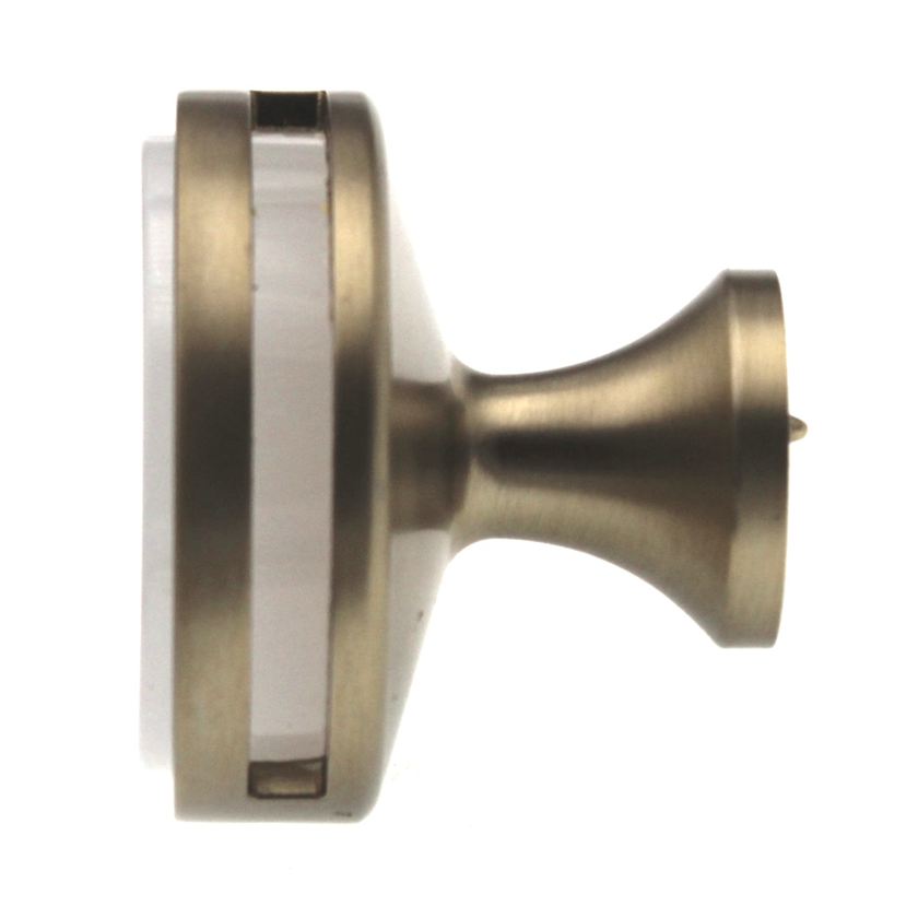 Amerock Oberon 1 3/8" Round Cabinet Knob Golden Champagne Frosted BP36608BBZFA