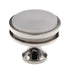 Amerock Oberon 1 3/8" Round Cabinet Knob Polished Nickel Frosted BP36608PNFA
