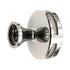 Amerock Oberon 1 3/8" Round Cabinet Knob Polished Nickel Frosted BP36608PNFA