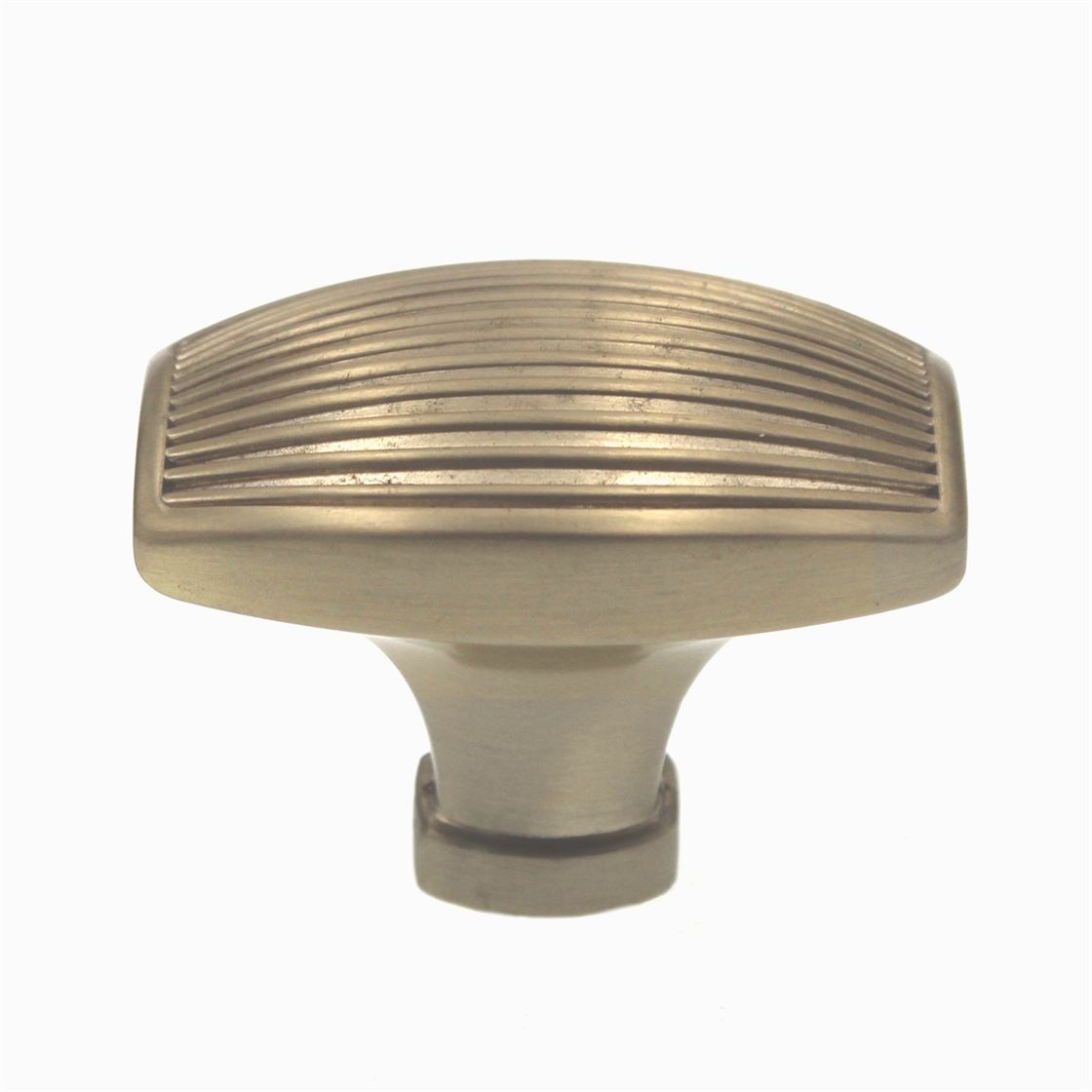 Amerock Sea Grass 1 1/2" Rectangle Cabinet Knob Golden Champagne BP36614BBZ
