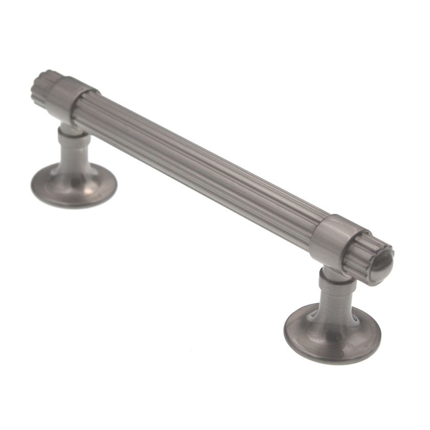 Amerock Sea Grass 3 3/4" (96mm) Ctr Cabinet Bar Pull Satin Nickel BP36621G10