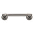 Amerock Sea Grass 3 3/4" (96mm) Ctr Cabinet Bar Pull Satin Nickel BP36621G10