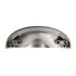 Amerock Ashby 3" and 4" Ctr Drawer Cup Pull Polished Nickel BP36640PN
