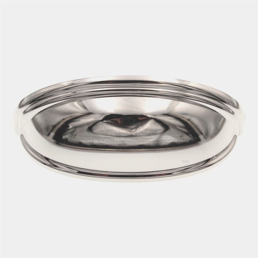 Amerock Ashby 3" and 4" Ctr Drawer Cup Pull Polished Nickel BP36640PN
