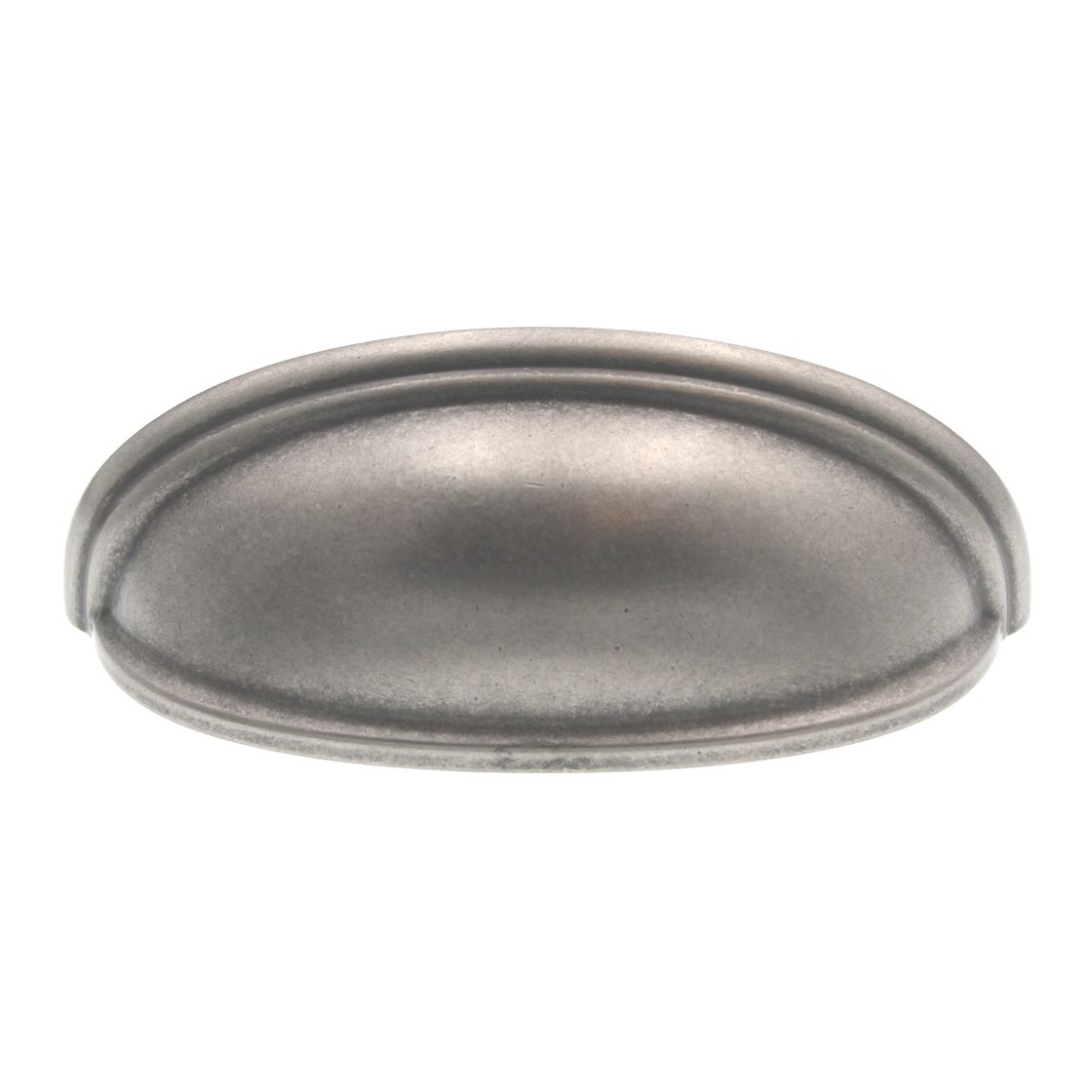 Amerock Ashby 3" and 4" Ctr Drawer Cup Pull Weathered Nickel BP36640WN