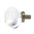 Amerock Glacio 1 7/8" Oval Cabinet Knob Clear Golden Champagne BP36651CBBZ