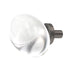 Amerock Glacio 1 7/8" Oval Cabinet Knob Clear Satin Nickel BP36651CG10