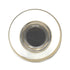 Amerock Glacio 1 3/4" Oval Cabinet Knob Clear Golden Champagne BP36652CBBZ