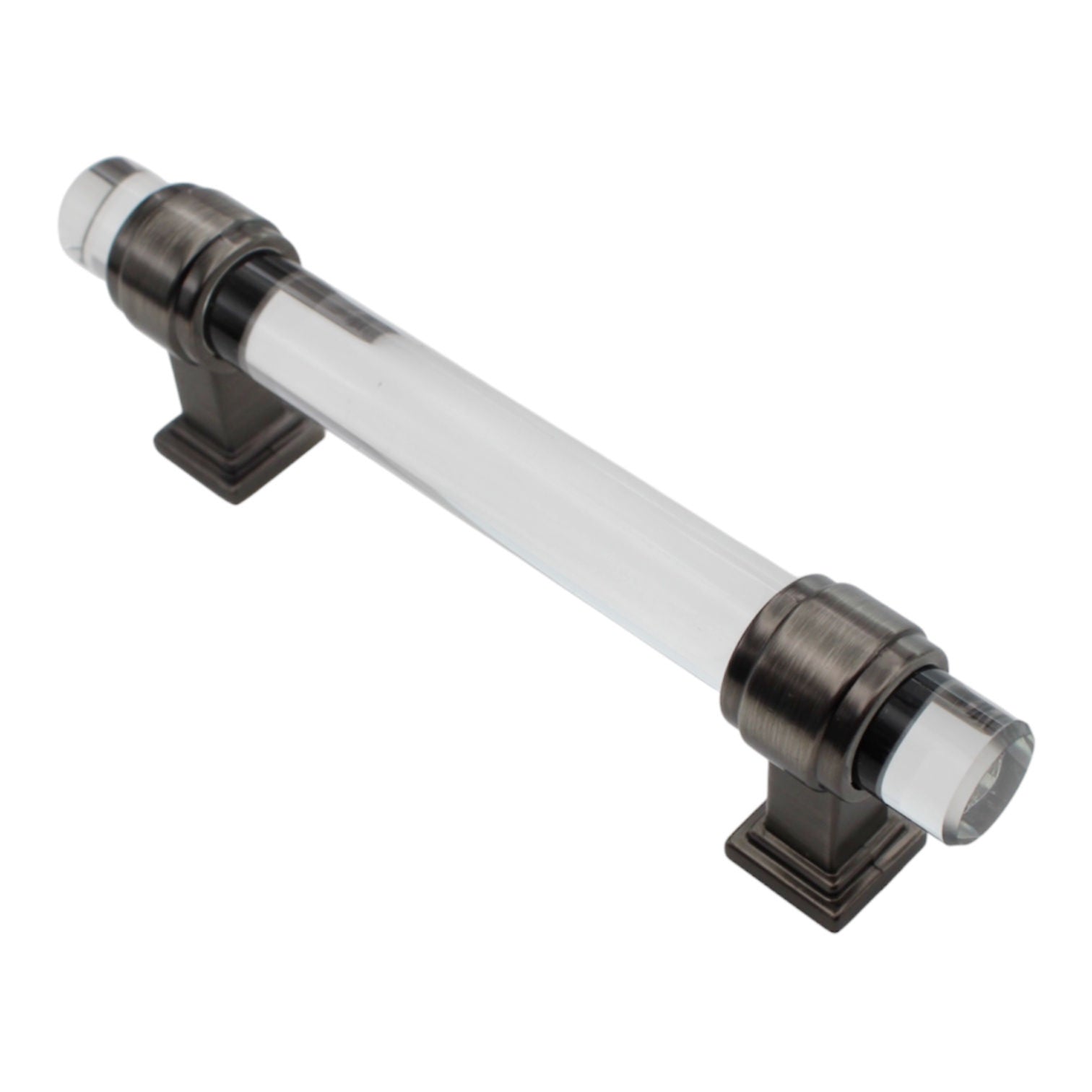 Amerock Glacio 3 3/4 Inch (96mm) CTC Cabinet Pull Clear BP36654CGM