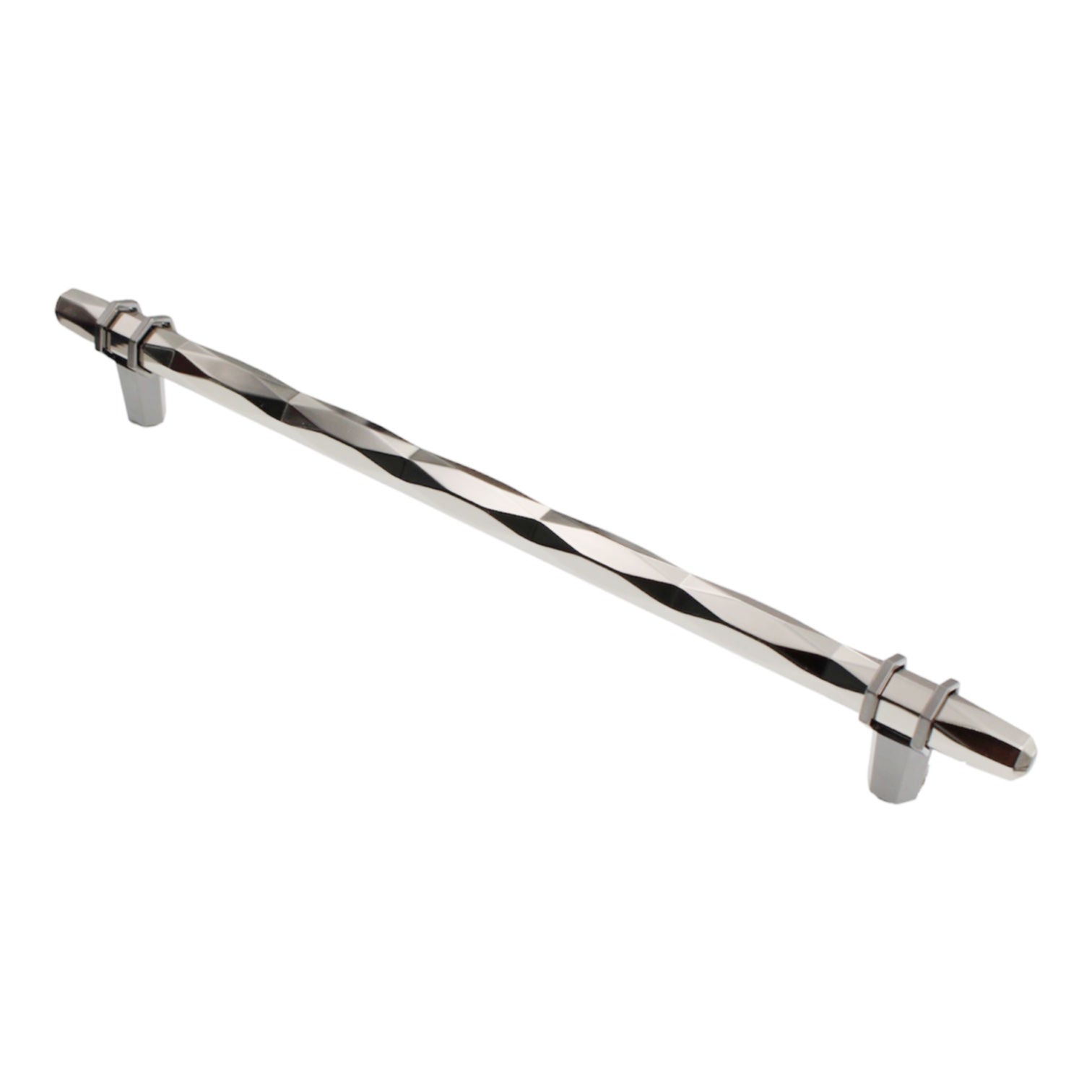 Amerock London 10 1/16" (256mm) CTC Cabinet Pull Polished Nickel BP36664PNBCR