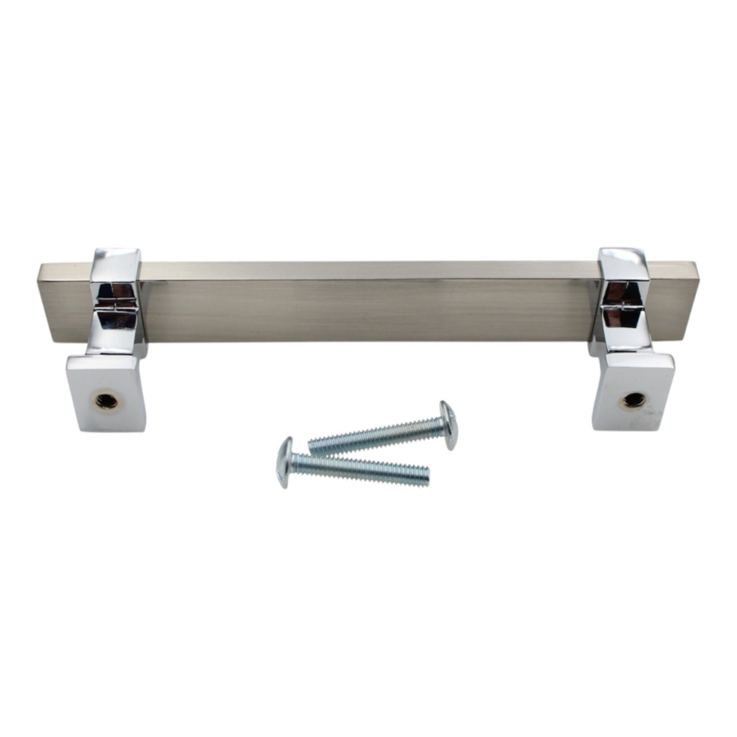 Amerock Overton 3 3/4 Inch (96mm) CTC Cabinet Pull Satin Nickel BP36681G1026