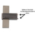 Amerock Mulino 2 3/8" Cabinet Knob Silver Champagne BP36720SCBN