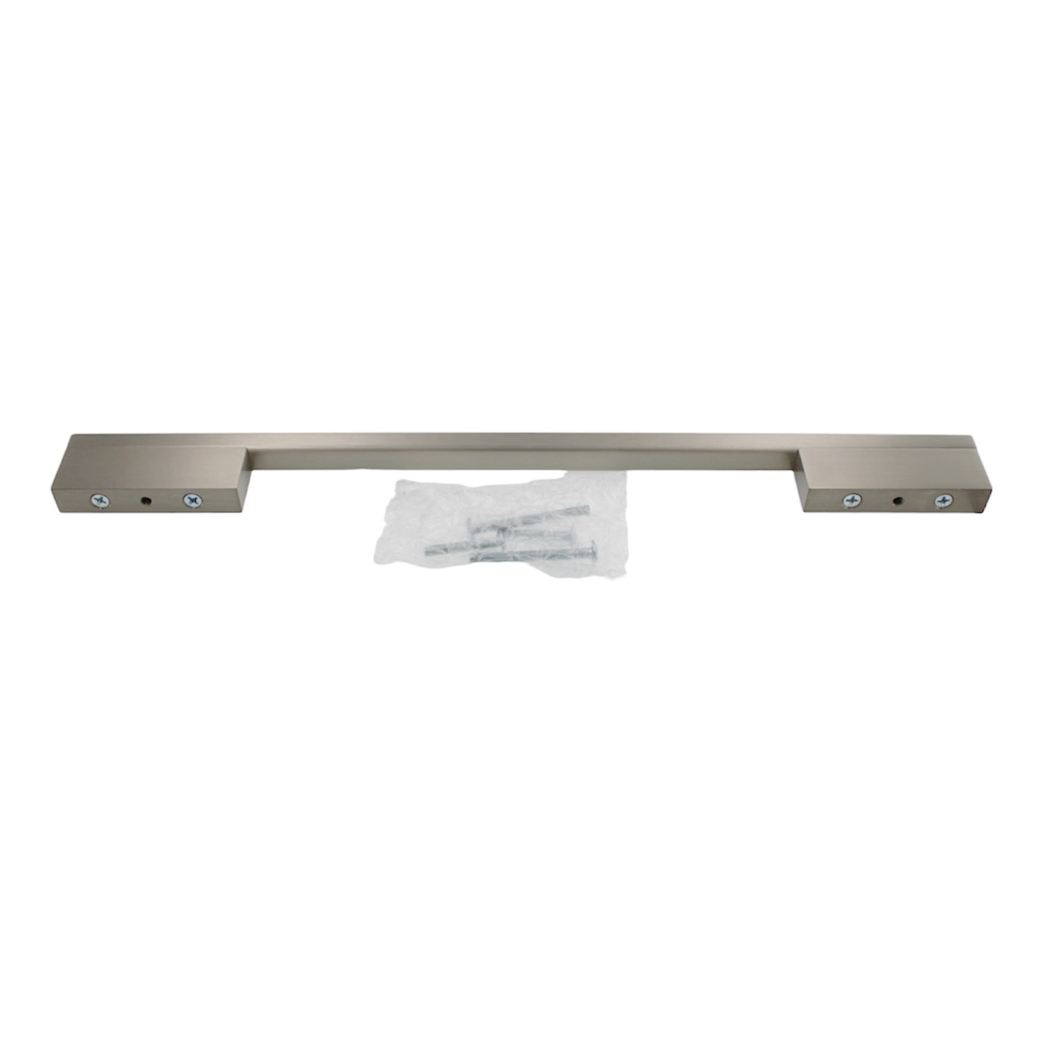 Amerock Separa 10 1/16" (256mm) Ctr Cabinet Pull Silver Champagne BP36737SC