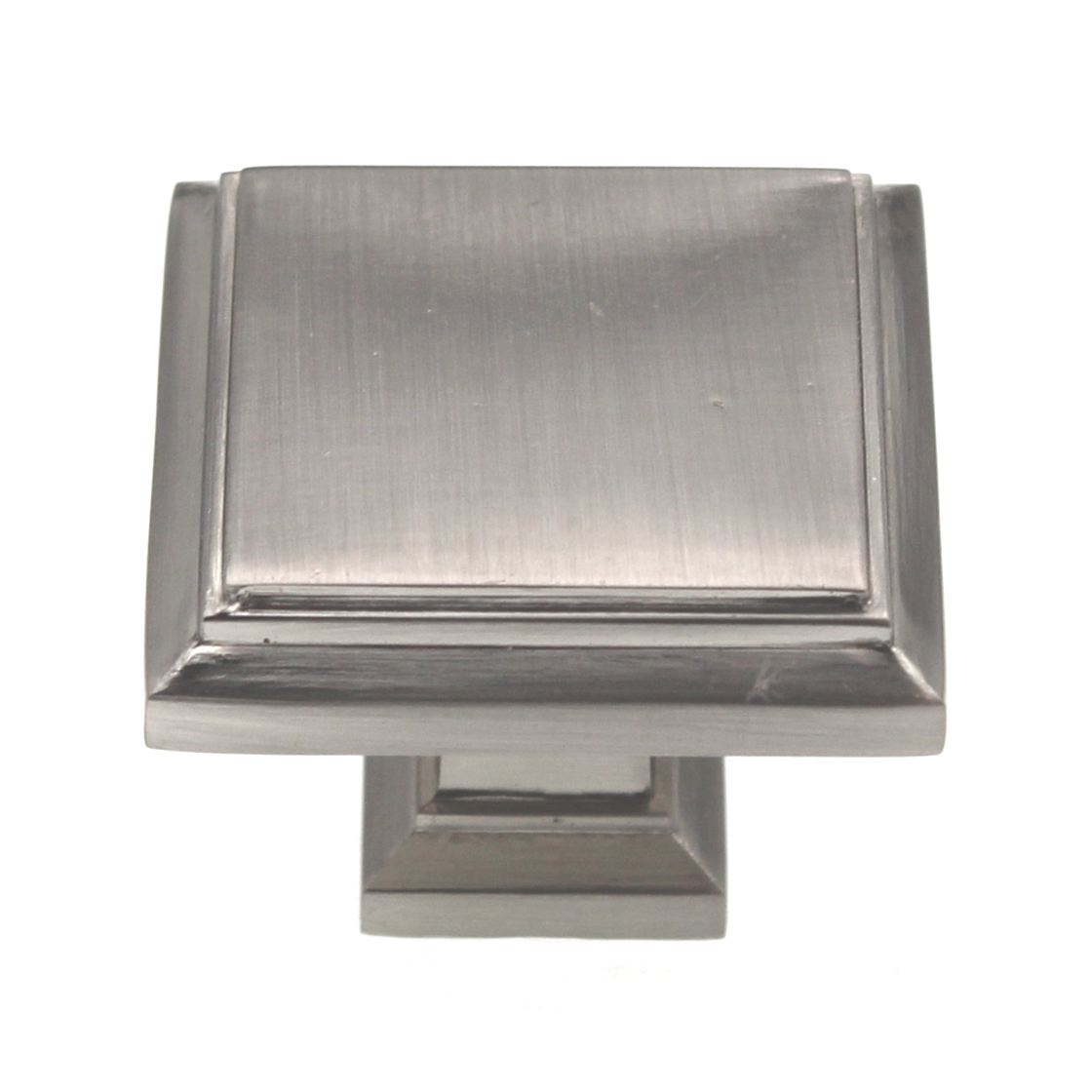 Amerock Appoint 1 1/4" Square Cabinet Knob Satin Nickel BP36758G10