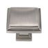 Amerock Appoint 1 1/4" Square Cabinet Knob Satin Nickel BP36758G10