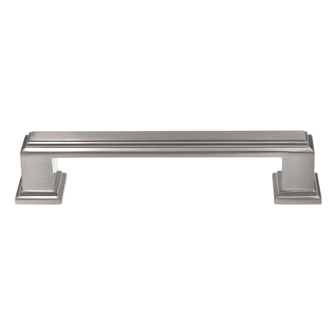 Amerock Appoint 3 3/4" (96mm) Ctr Cabinet Arch Pull Satin Nickel BP36759G10