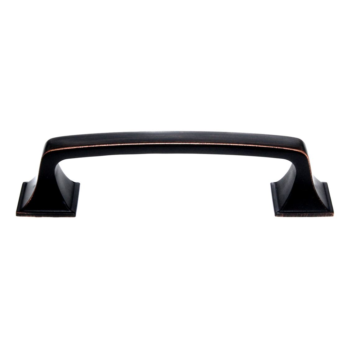 Amerock Ville 3 3/4" (96mm) Ctr Cabinet Arch Pull Oil-Rubbed Bronze BP36775ORB