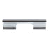 Amerock Status 3 3/4" (96mm) Ctr Cabinet Arch Pull Polished Chrome BP3683726