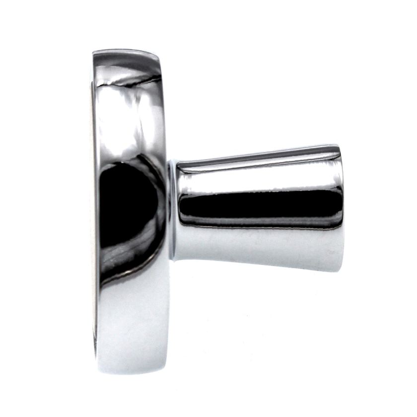 Amerock Destine 1 3/8" Cabinet Knob Matte Black Polished Chrome BP36857FB26