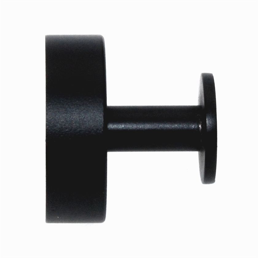 Amerock Radius 1 1/4" Round Cabinet Knob Matte Black BP36864FB