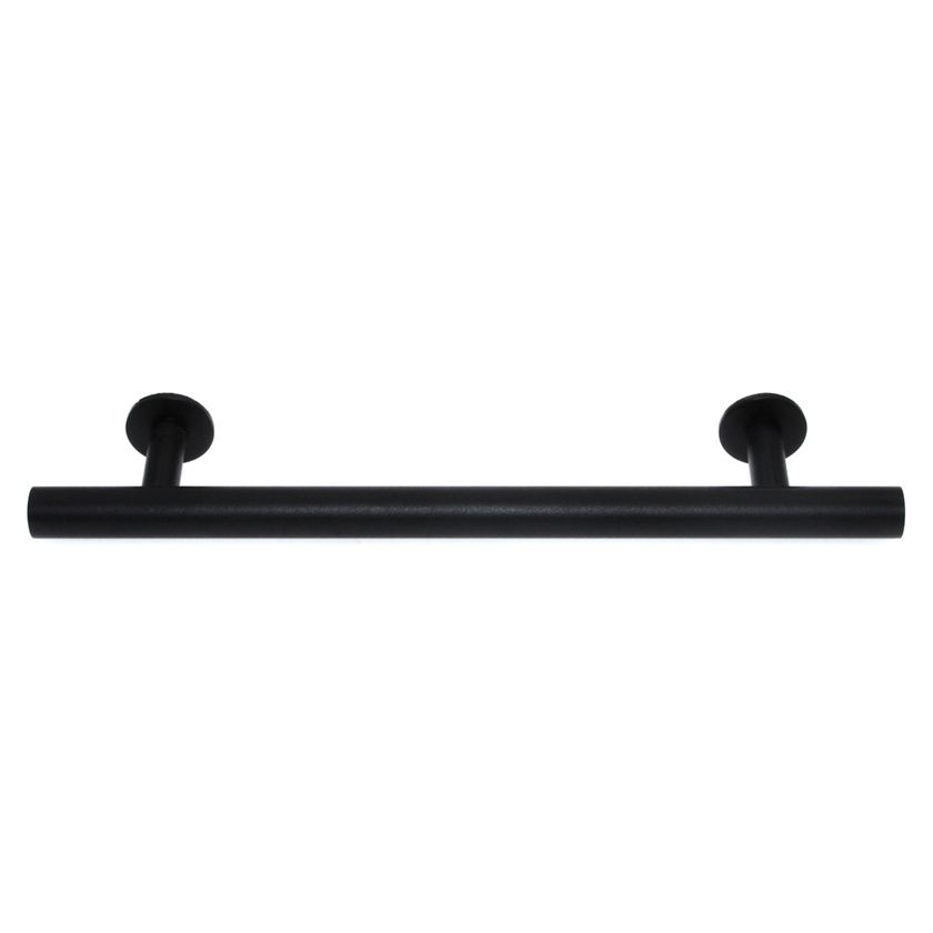 Amerock Radius 5 1/16" (128mm) Ctr Cabinet Bar Pull Matte Black BP36866FB