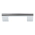 Amerock Versa 3 3/4" (96mm) Ctr Cabinet Arch Pull Polished Chrome BP3691226