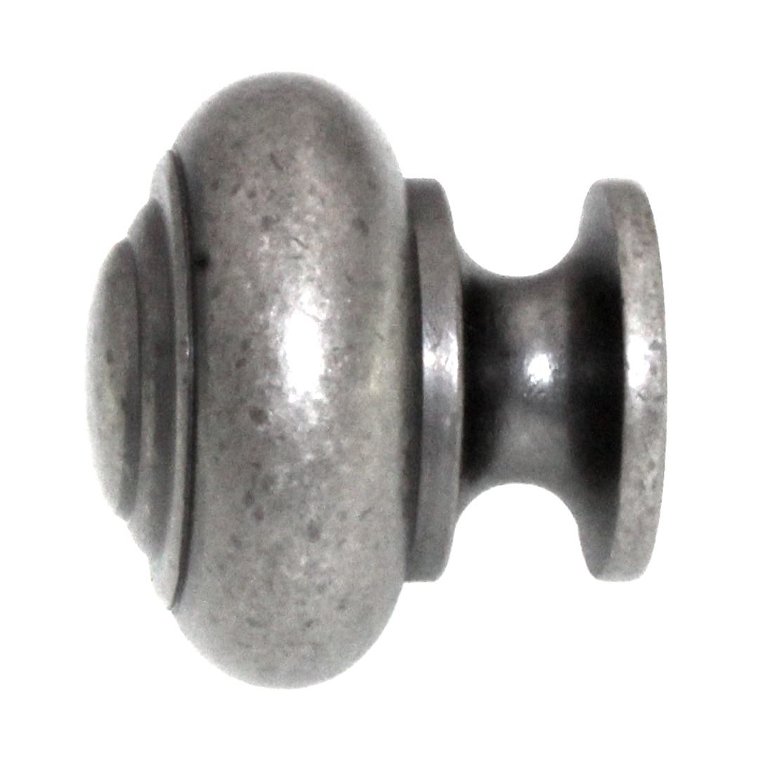 Amerock Inspirations Weathered Nickel 1 3/16 inch Round Cabinet Knob BP4258WN