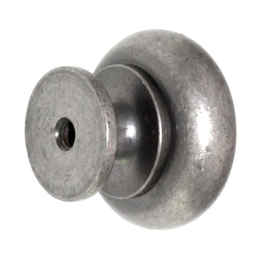 Amerock Inspirations Weathered Nickel 1 3/16 inch Round Cabinet Knob BP4258WN