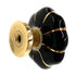 Amerock Hardware BP4259-BNB Black Nickel on Solid Brass 1 1/4" Cabinet Knob Pull