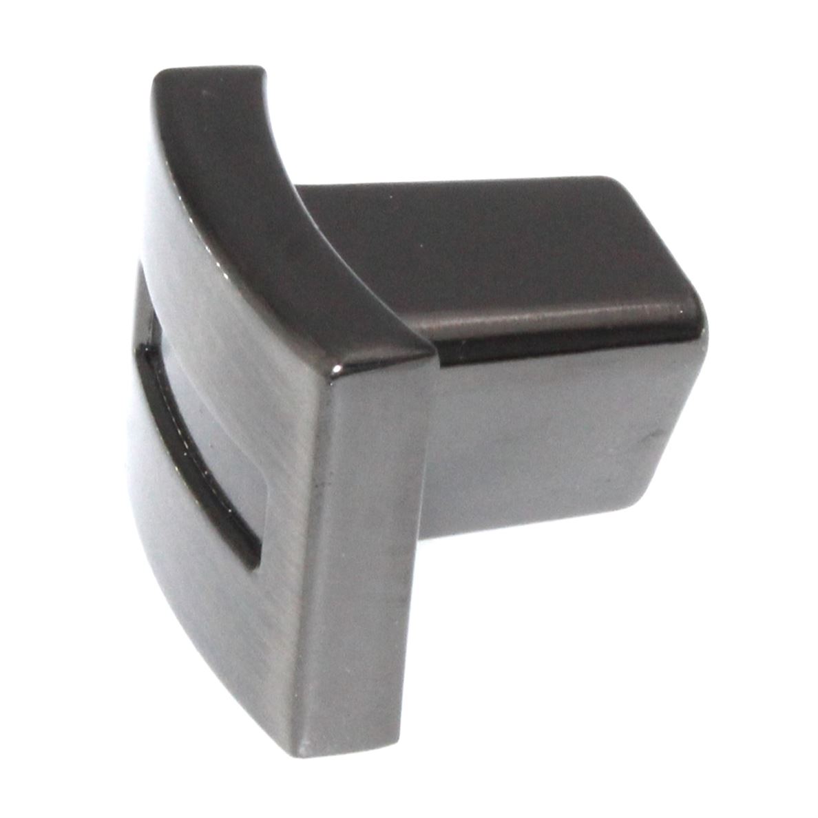Amerock Evolutions 1 1/4" Pewter Square Cabinet Knob Pull BP4423-PWT