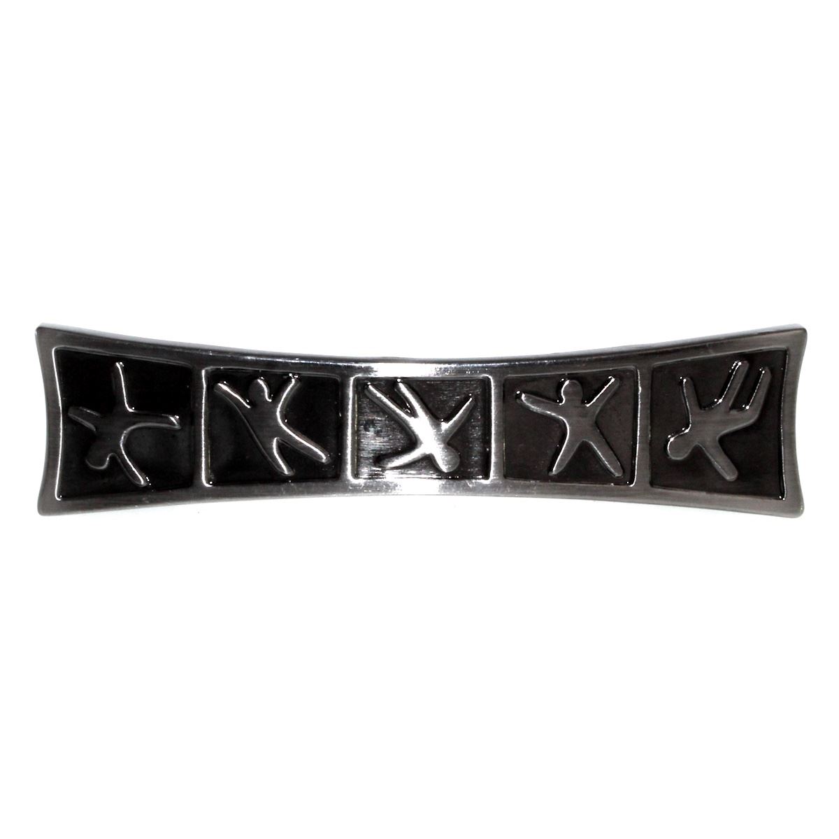 Amerock Motif'Z 3" Ctr Cabinet Novelty Pull Pewter BP4445PWT